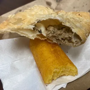 Carne y Queso Empanadas, Sorullos