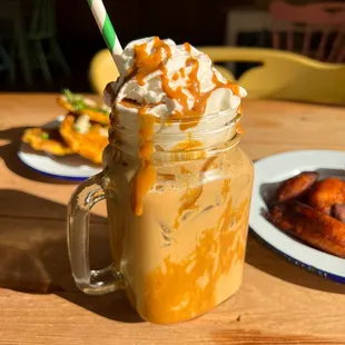 Iced Dulce Leche Latte