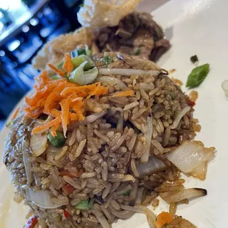 Fried Pork Chunk Fried Rice