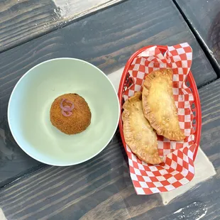 Relleno de papa y empanadas
