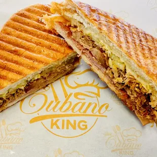 Authentic Cuban Sandwich.