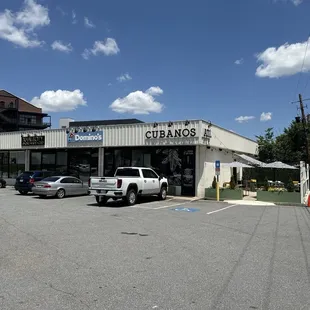 Street view of the shopping center