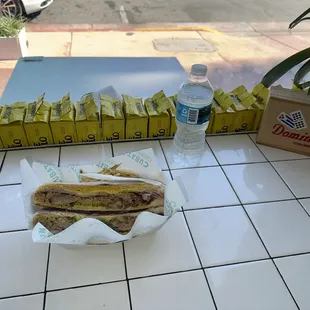 Pretty good Hot Honey Cuban!! I'll definitely be back to try some of their other sandwiches. Very friendly staff, thanks guys.