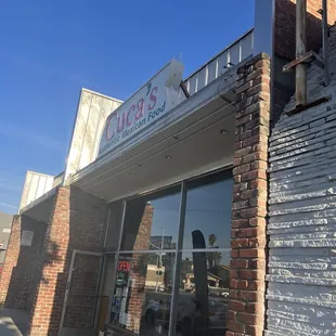 the outside of the building