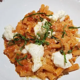 Spicy vodka pasta