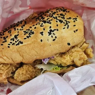 B1 Spicy Chicken Burger