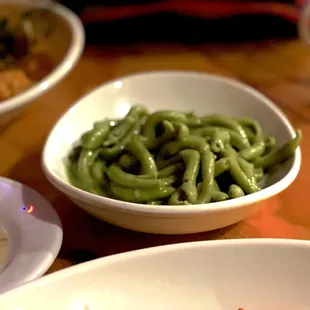 Spinach Casarecce Pasta Pesto