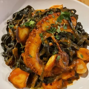 Squid Ink Linguini Pasta