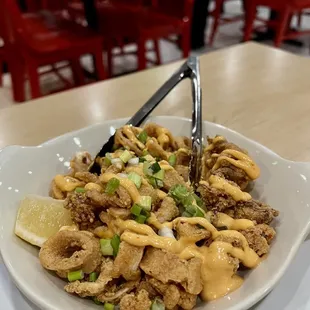 Fried calamari