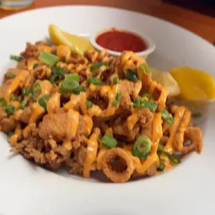 Fried calamari