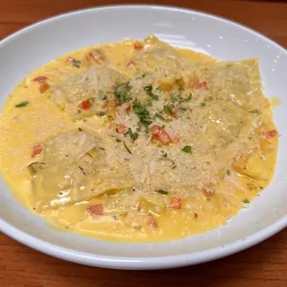 Lobster ravioli