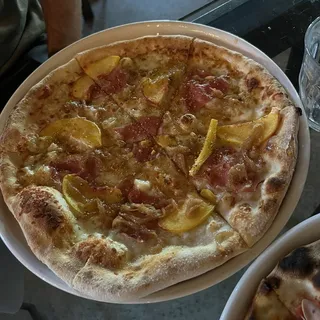 mortadella pizza