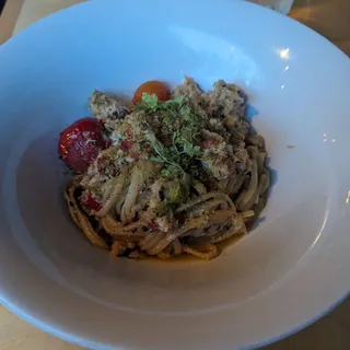 crab linguine