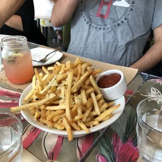 truffle parmesan fries