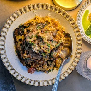 Short Rib Mafaldine