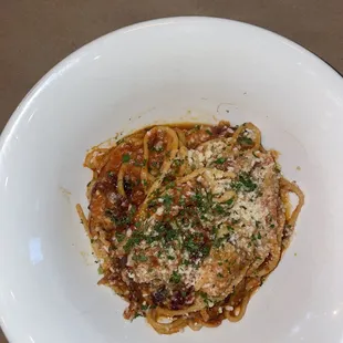 bucatini amatriciana