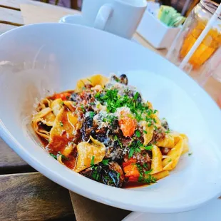 Short Rib Pappardelle - This wasn&apos;t good either.
