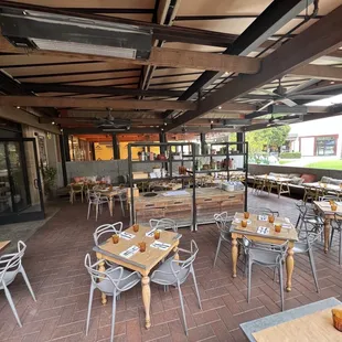 Outdoor seating