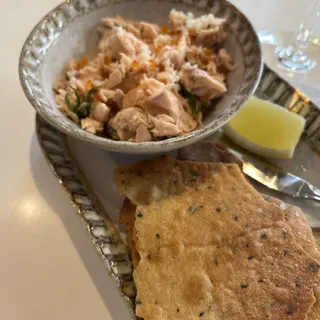 smoked salmon mousse