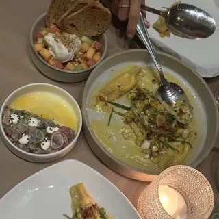 burrata melon
