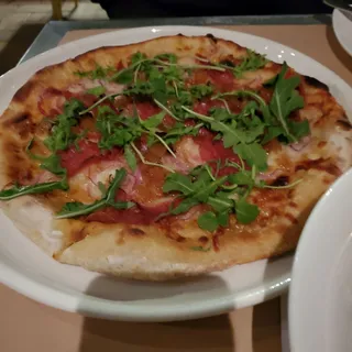 calabrese salami pineapple habanero jam pizza
