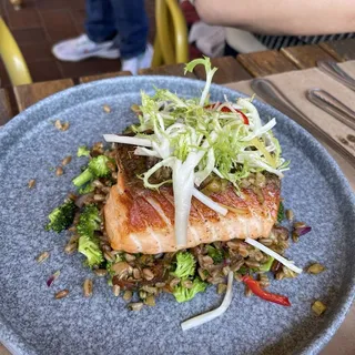 roasted salmon
