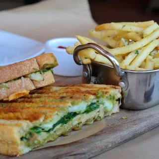 herb parmesan truffle fries