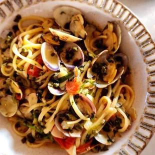clam linguini