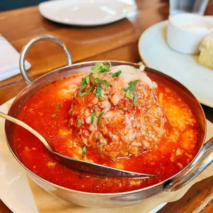 Meat giant meatball