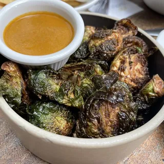 burnt brussels sprouts