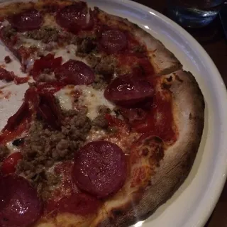 Pepperoni and Sausage Pizza
