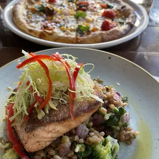 roasted salmon