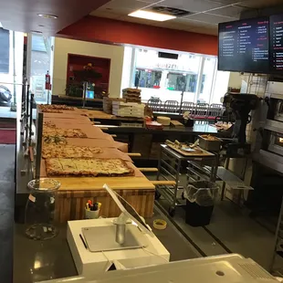 sushi and sashimi, interior