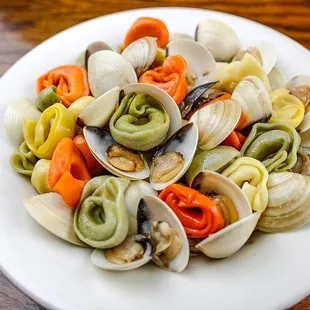 Clams and Tortellini