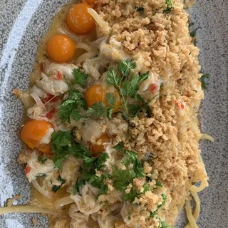 crab linguine