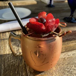 Strawberry Kentucky Mule