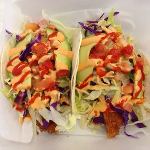 captain crunch fish tacos! Deliciousssss!