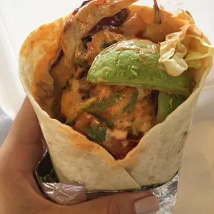 Captain Crunch Burrito