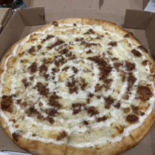 Chicken Bacon Ranch Pizza