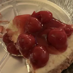 Cherry cheesecake