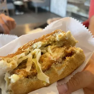 Spicy Crabby Sandwich