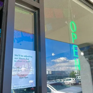 We apologize for the inconvenience; we are understaffed and won't be able to open until 3 p.m. :( Thank you for being patient!