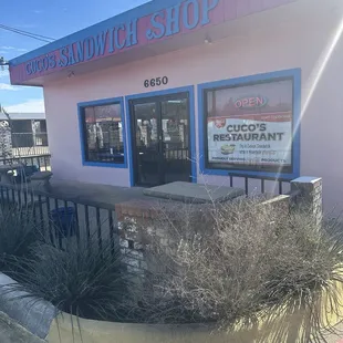 Front of the Restaurant