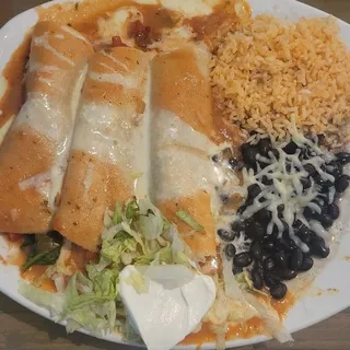 Spinach Enchiladas