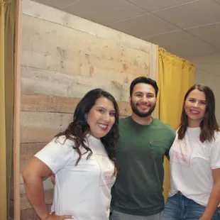 Grand opening! Business owners