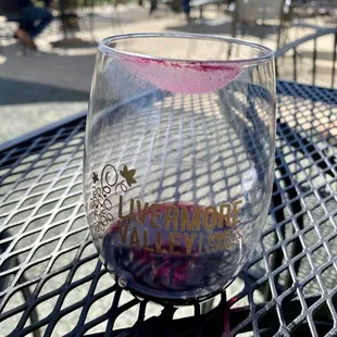 Cabernet franc + Lipstick stains