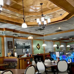 Inside of restaurant