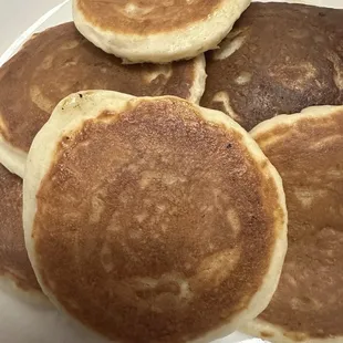 Silver dollar pancakes  (you get 12)