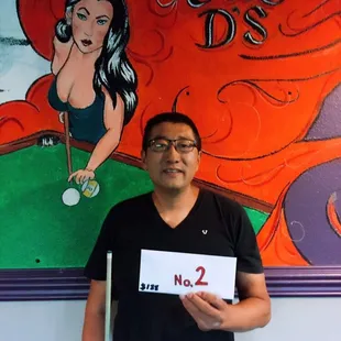 2nd place winner from our most recent tournament!