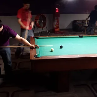 Birthday boy in action